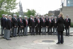 16.mai 09. Nok en gang tilbake på Asker Torg hvor vi var med på å avslutte Kulturuken i Asker.