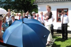 31.05.09. Tornby Gl. Købmandsgård med felles historie om skutehandelen mellom Nordjylland og Sør Norge.