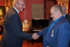10 års medalje til Tor-Bjørn Jensen. Grattis fra Henrik